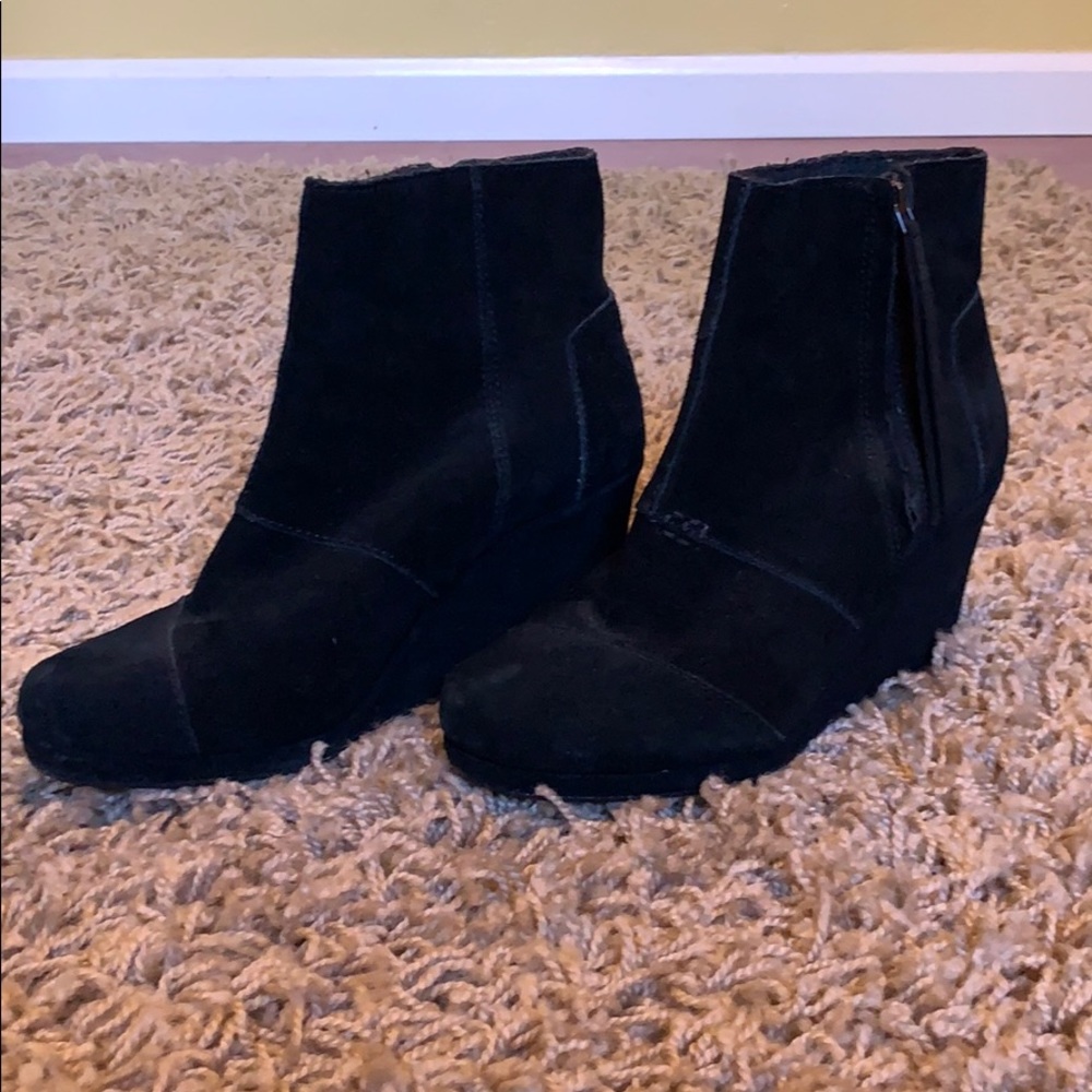 COPY - Toms wedge booties